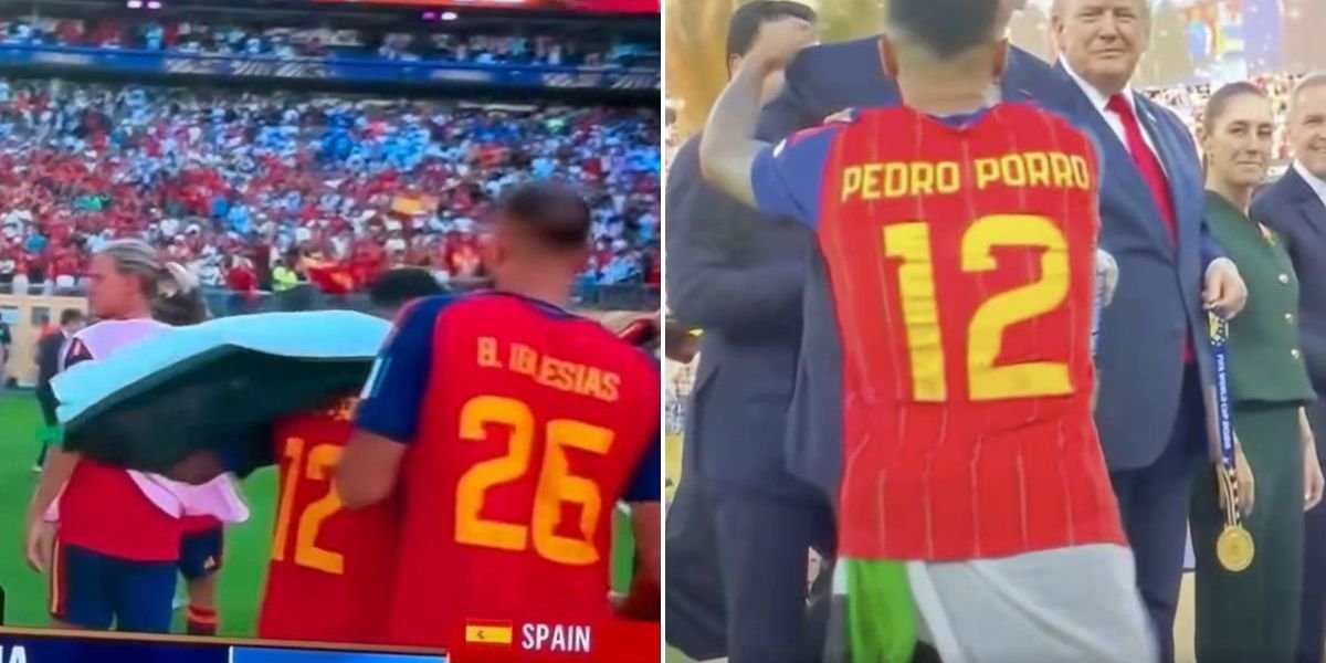 Pedro Porro clarifies flag claims after Spain's World Cup victory celebration