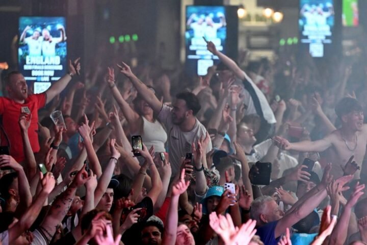 Police caution England fans ahead of World Cup semi-final against Argentina in Atlanta
