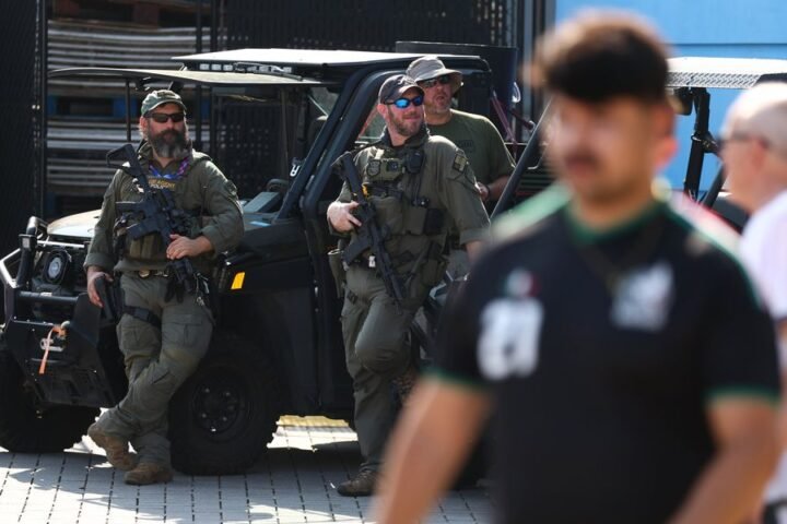 Police ramp up security in Atlanta ahead of England versus Argentina World Cup semi-final