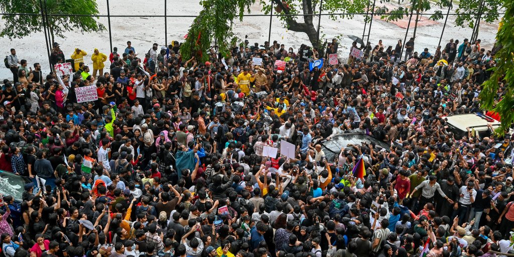 Protests erupt in India as youth reject Modi's fast-track court proposal for exam leaks