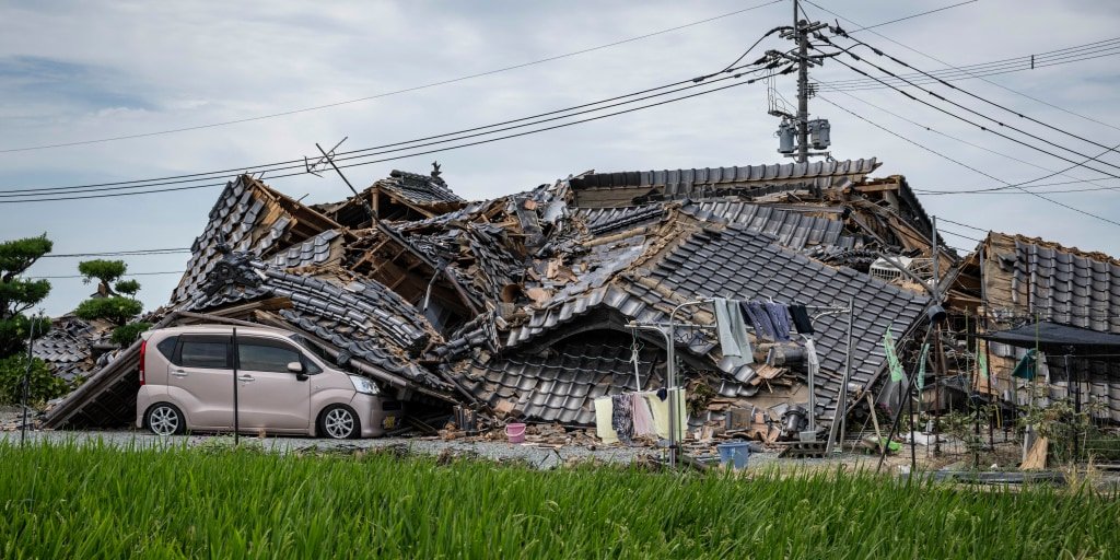 Rescue efforts continue as death toll rises to 23 after powerful earthquake in Japan