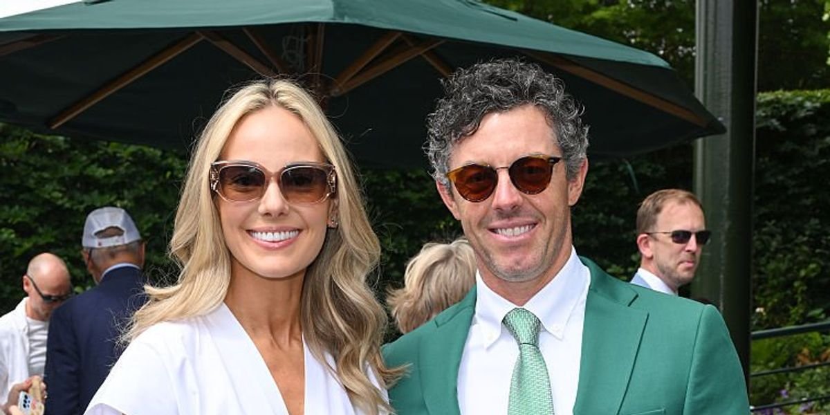 Rory McIlroy enjoys Wimbledon with wife Erica Stoll and Ryder Cup teammates