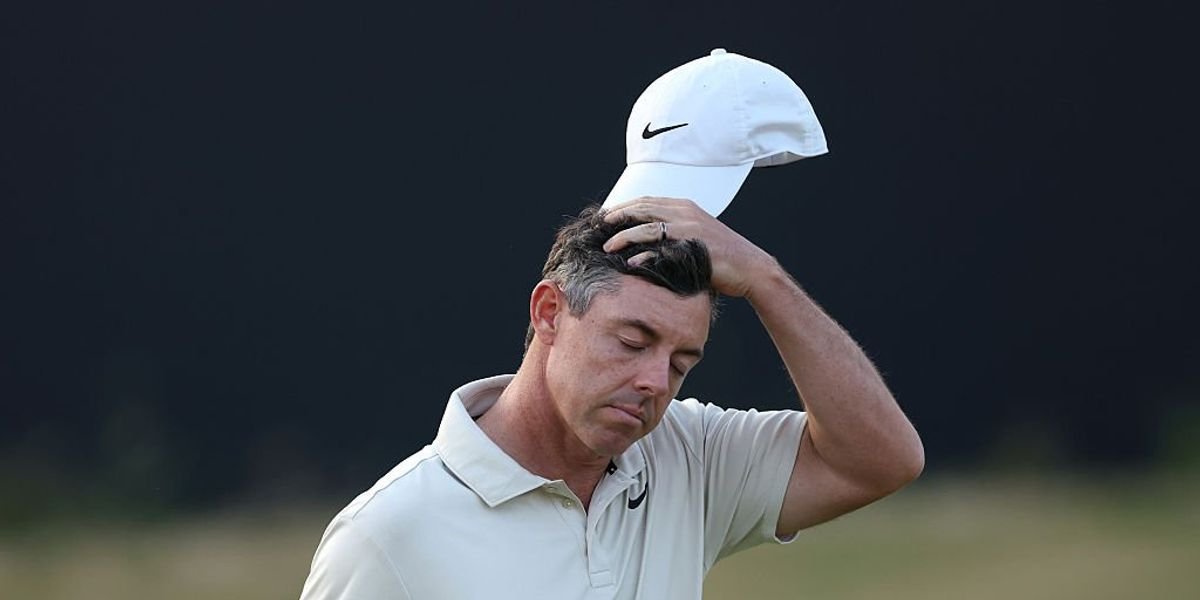 Rory McIlroy expresses frustration after challenging first round at Royal Birkdale