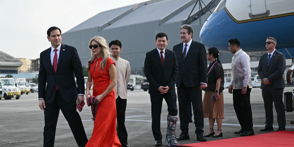 Rubio visits Philippines as U.S. condemns China's aggressive actions in South China Sea
