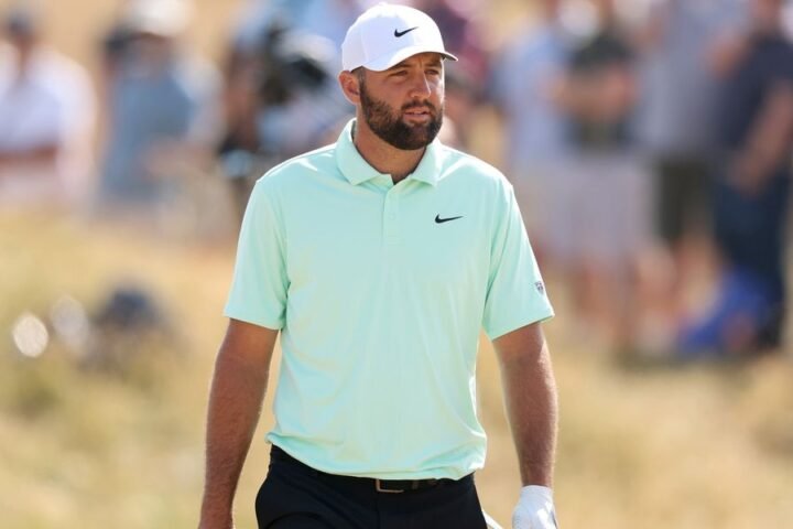 Scottie Scheffler discusses the pressures of golf stardom ahead of The Open
