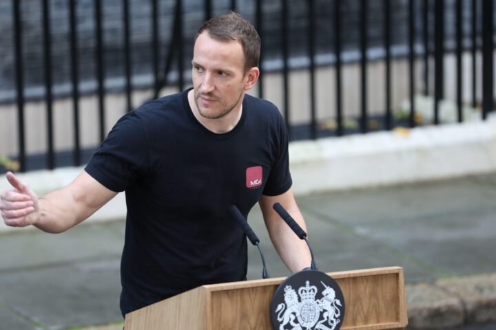 Sound engineer Tobias Gough nicknamed ‘hot podium guy’ endures through five prime ministers
