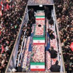 Tanker bursts into flames after projectile strike in Strait of Hormuz amid Khamenei funeral