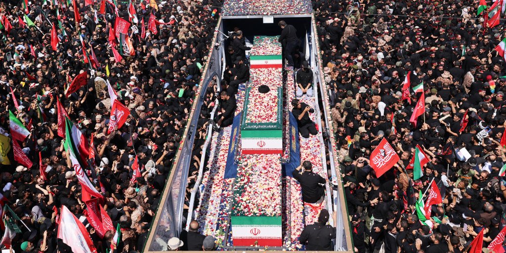 Tanker bursts into flames after projectile strike in Strait of Hormuz amid Khamenei funeral