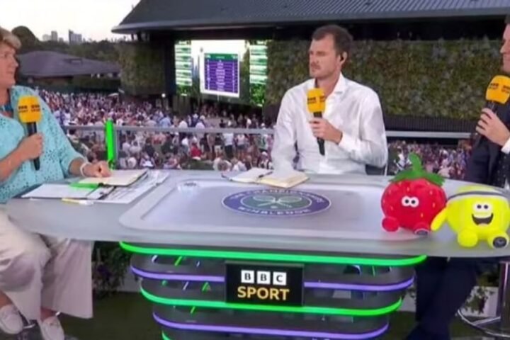 Tim Henman interrupts Clare Balding during awkward Wimbledon discussion