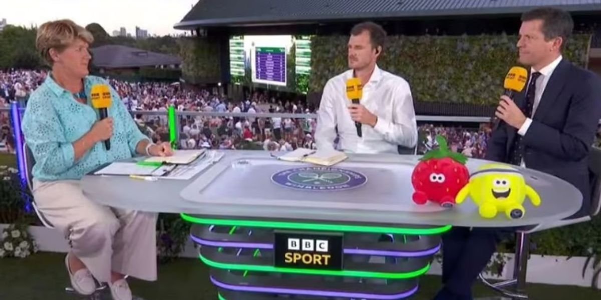 Tim Henman interrupts Clare Balding during awkward Wimbledon discussion