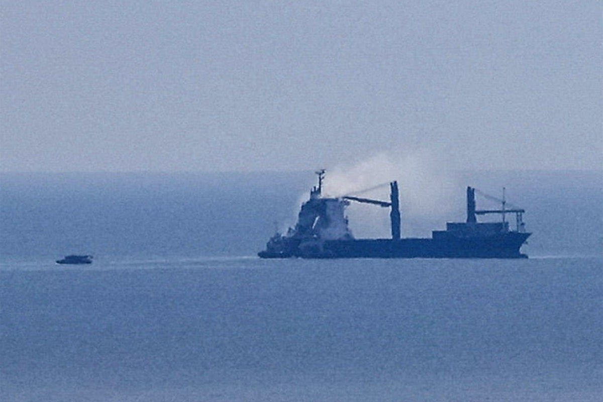 Ukraine reports Russian forces targeting civilian ship near Odesa following Putin's threats