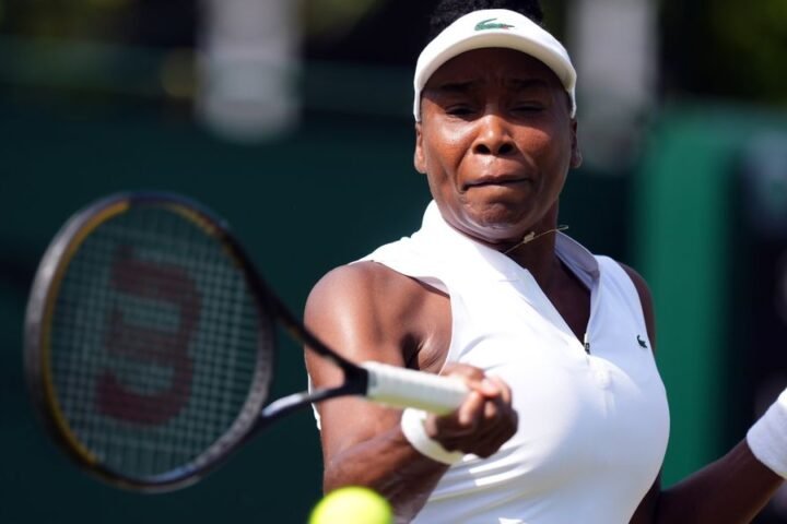 Venus Williams risks £37,500 fine for media no-show after Wimbledon doubles exit