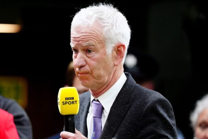 Viewers express frustration over John McEnroe's commentary during Wimbledon quarter-finals