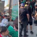 Violence erupts at Mexican World Cup fan festival as police use tear gas and pepper spray