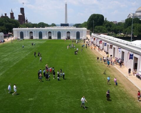 White House removes photos of sparse crowd at Trump’s State Fair event
