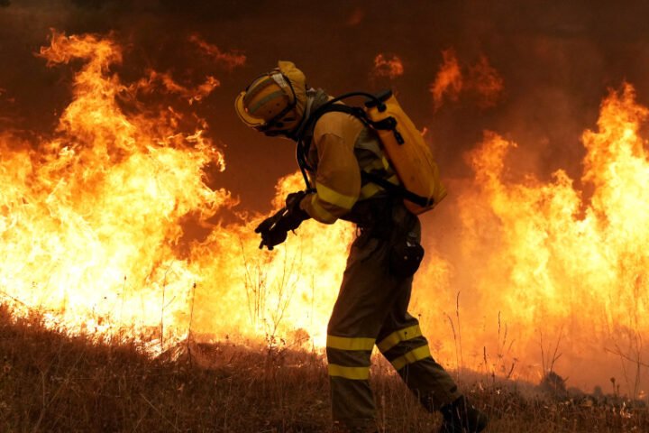 Wildfires displace 250,000 people across France and Spain as extreme conditions persist