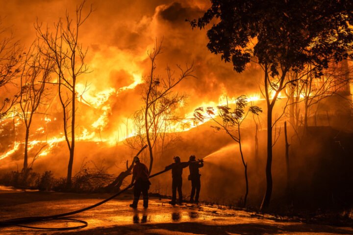 Wildfires intensify in Greece, Spain, and Portugal as toxic smoke prompts evacuation warnings