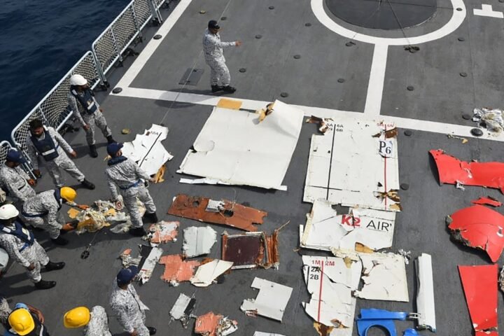 Wreckage of Boeing plane discovered off Pakistan coast amid fears all five crew are dead