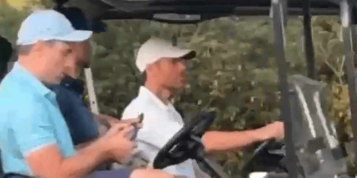 Xabi Alonso enjoys golf in Surrey as he settles into Chelsea manager role