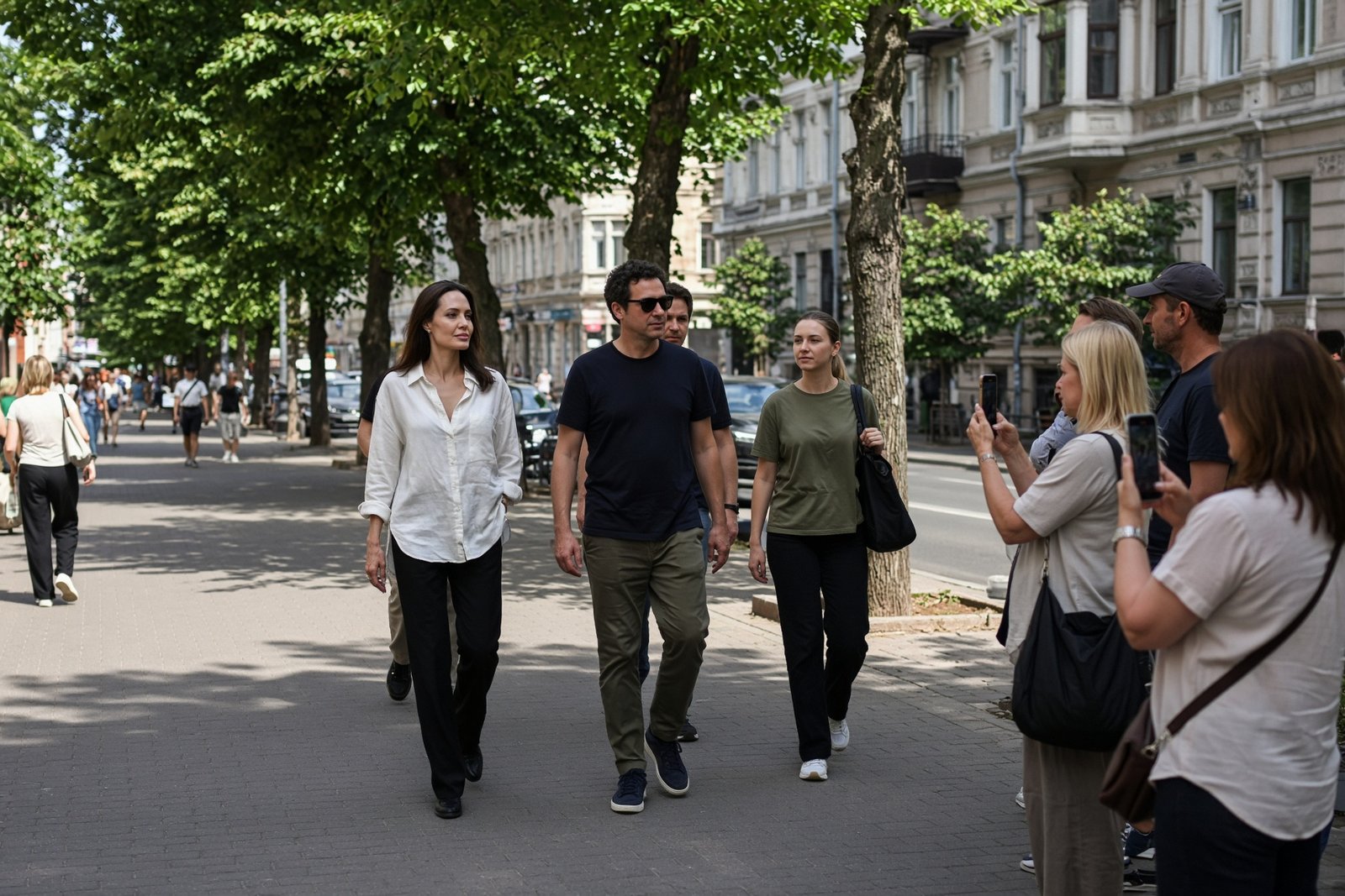 Angelina Jolie spotted in Ternopil during latest visit to Ukraine