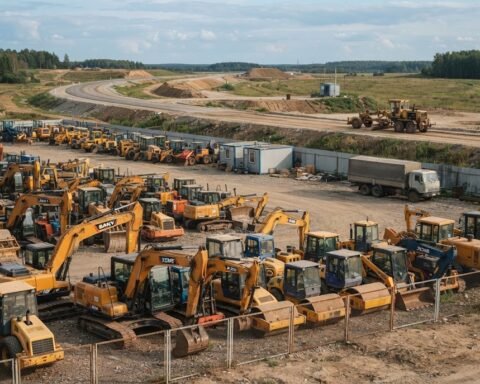 Russia’s construction machinery market suffers a third year of falling sales