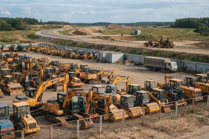 Russia’s construction machinery market suffers a third year of falling sales