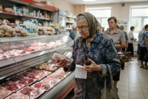 Kremlin’s war effort drives Russian meat prices beyond reach of many households
