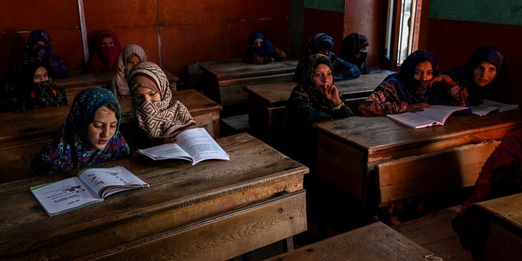 2.4 million Afghan girls remain barred from secondary education five years after Taliban takeover