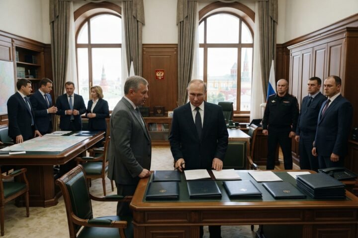 Putin turns Kremlin appointments into a contest for control and resources