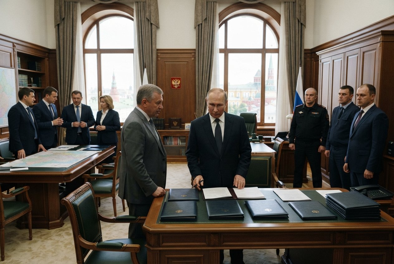 Putin turns Kremlin appointments into a contest for control and resources
