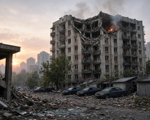 Russia kills 13 in mass missile and drone attack focused on Kyiv