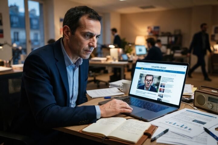 Russia targets French presidential hopeful in disinformation campaign favouring Le Pen