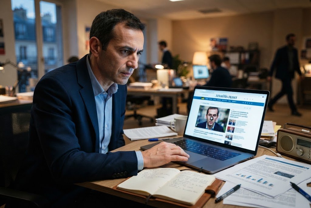 Russia targets French presidential hopeful in disinformation campaign favouring Le Pen
