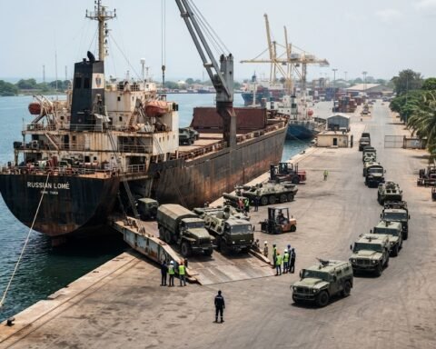 Russia used sanctioned cargo ship to deliver military equipment to Mali, reports say