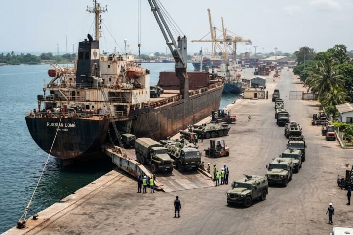 Russia used sanctioned cargo ship to deliver military equipment to Mali, reports say