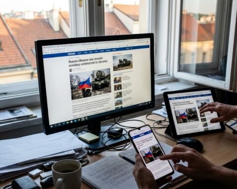 Moscow uses Czech websites to spread claims that Ukrainian strikes worsen the war