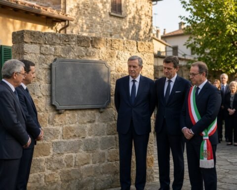 Kremlin-backed plaque for Darya Dugina sparks political row in Italy