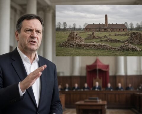 Polish far-right leader charged with denying Nazi crimes at Auschwitz