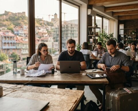 Russians fleeing mobilisation turn Georgia into a hub for talent and investment