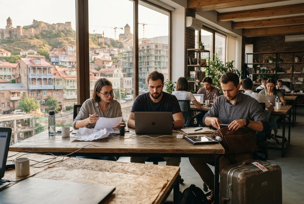 Russians fleeing mobilisation turn Georgia into a hub for talent and investment