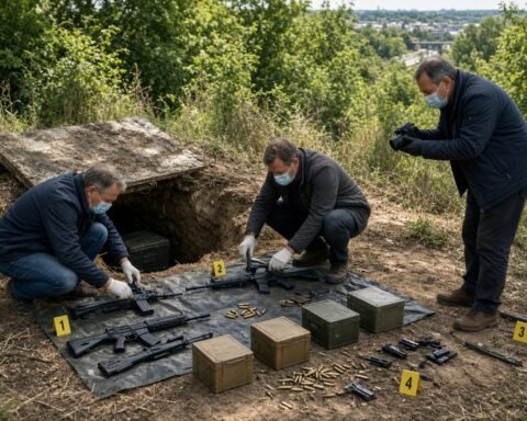Weapons cache near Berlin exposes suspected Russian sabotage network in Europe