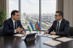 Uzbekistan and Azerbaijan target $1bn trade deal as Russia’s regional role wanes
