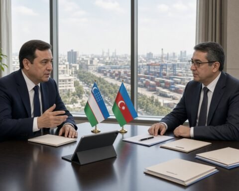 Uzbekistan and Azerbaijan target $1bn trade deal as Russia’s regional role wanes