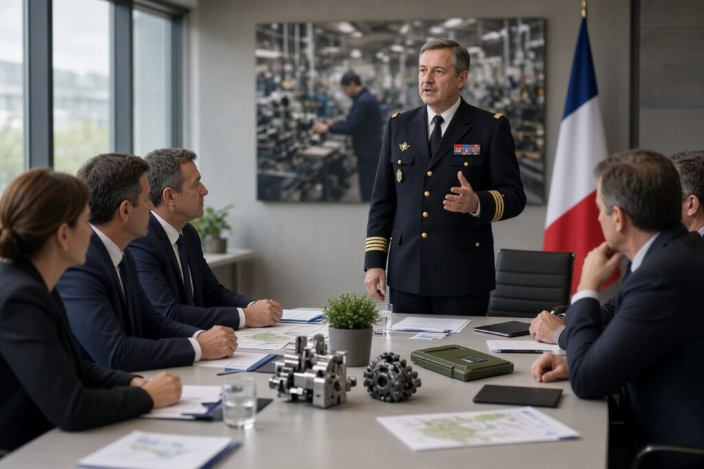 France’s military chief urges business to prepare for a growing Russian threat