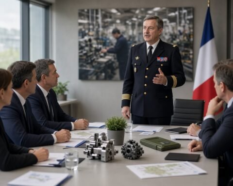 France’s military chief urges business to prepare for a growing Russian threat