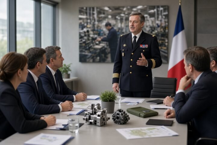 France’s military chief urges business to prepare for a growing Russian threat