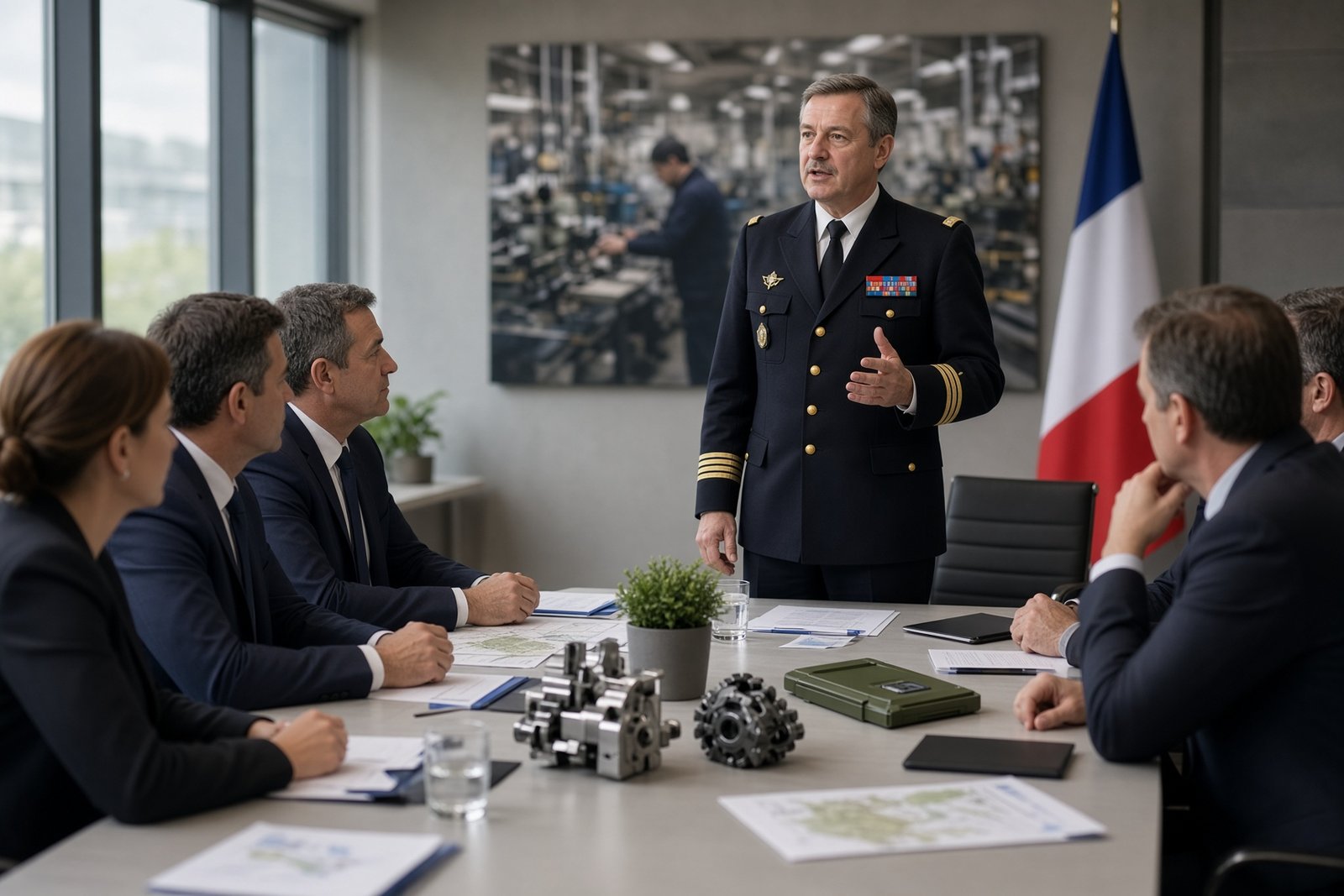 France’s military chief urges business to prepare for a growing Russian threat