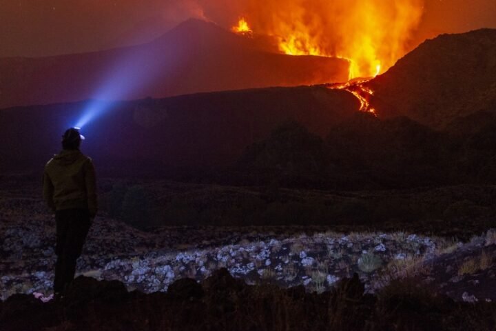 American tourist dies from lightning strike while hiking Mount Etna in Italy