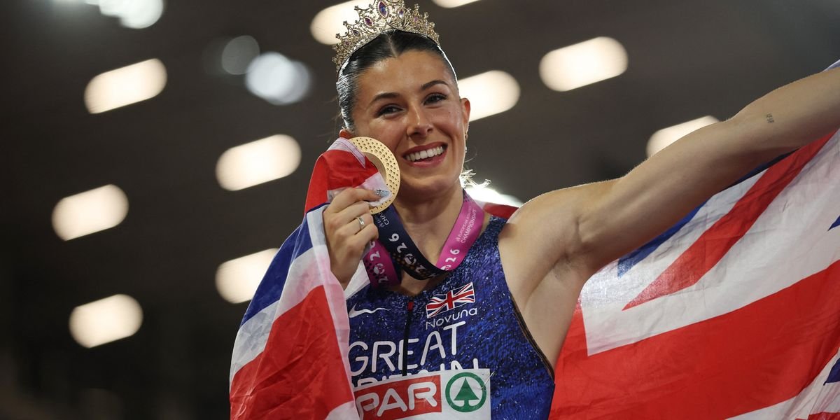 Amy Hunt overcomes health challenges to secure second European gold in Birmingham