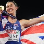 Amy Hunt secures 100m gold at European Championships after string of silver medals